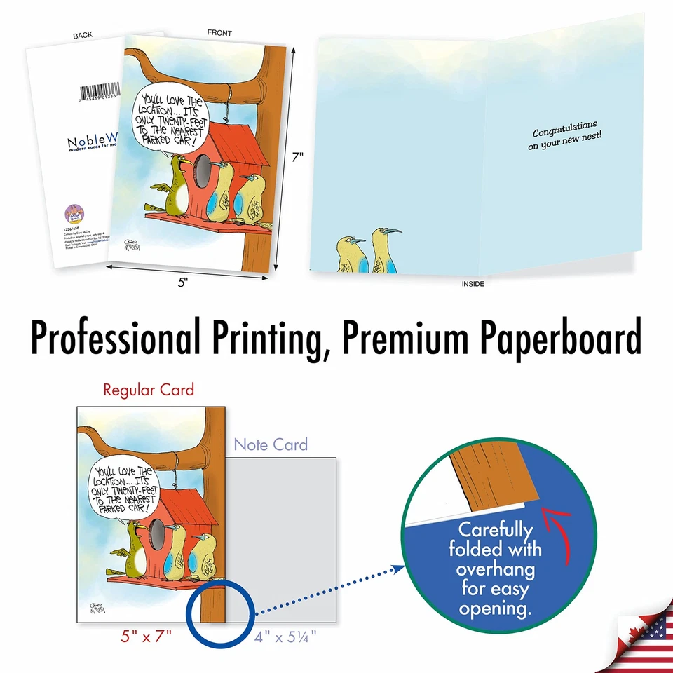 - 36 Assorted Funny Mixed Occasions Greeting Cards Bulk Box Set with Envelope... - Image 2 of 4