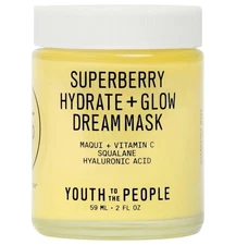 Youth To The People Superberry Hydrate Glow Dream Mask - 2 Fl Oz NIB