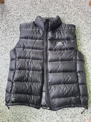 Mountain Equipment Daunenweste Herren L schwarz wie neu Steppweste Down Vest