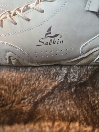 Salkin USA Leather Italian Walking Shoes Men's Size EU 44 US 10 Lace Up Casual - Picture 5 of 9