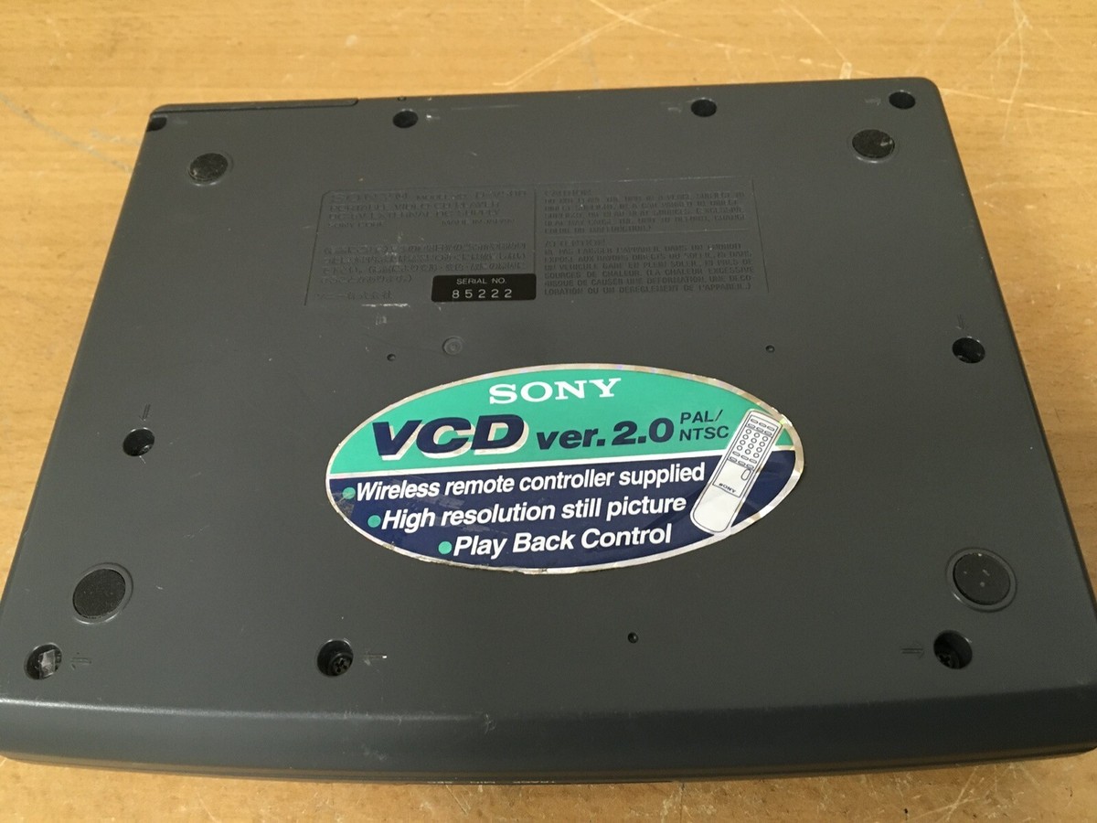 Sony D-V500 Video CD Player Walkman Portable Music Personal