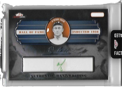 Ty Cobb Signed Autographed Vintage Reach American League Baseball