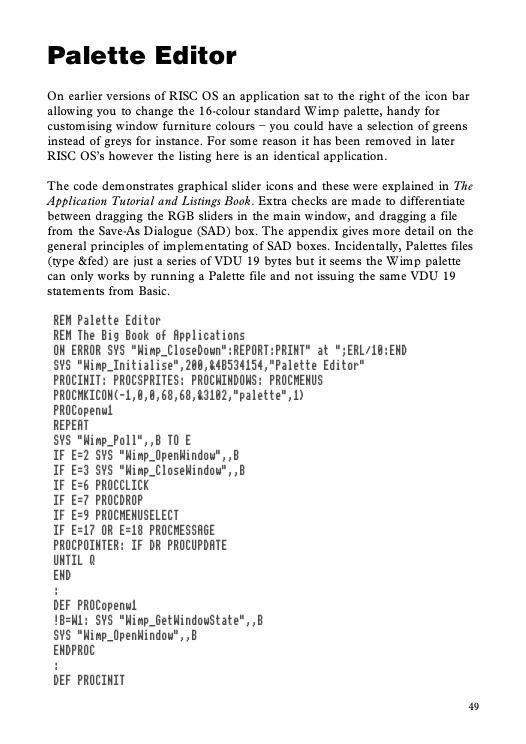 Giant Book of Applications: type-in listings for RISC BBC Basic Acorn Pi - Image 4 of 4