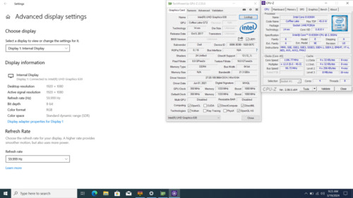 Dell XPS 15 9570 15" FHD I5-8300H 1TB SSD 16GB W10P Backlit Keyboard *READ* - Afbeelding 9 van 17