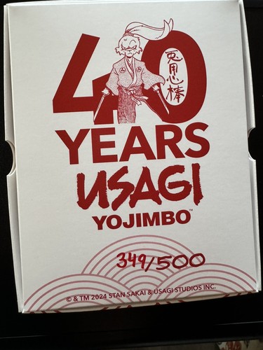 2024 SDCC EXKLUSIV USAGI YOJIMBO TRADING KARTEN SET MITSUHIRO ARITA & STAN SAKAI - Bild 4 von 5