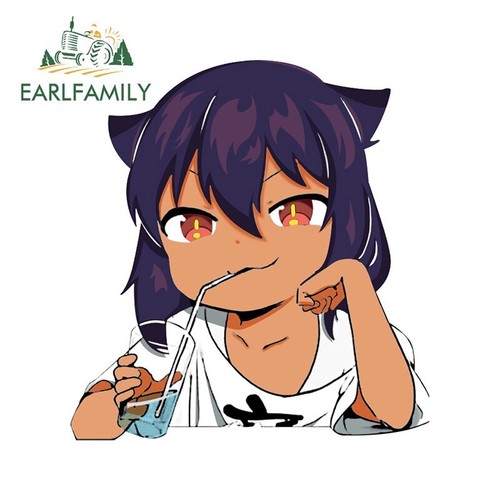 EARLFAMILY 5.1" Jahy Sama Car Stickers Anime Decals Refrigerator Surfboard Decor - Picture 16 of 25