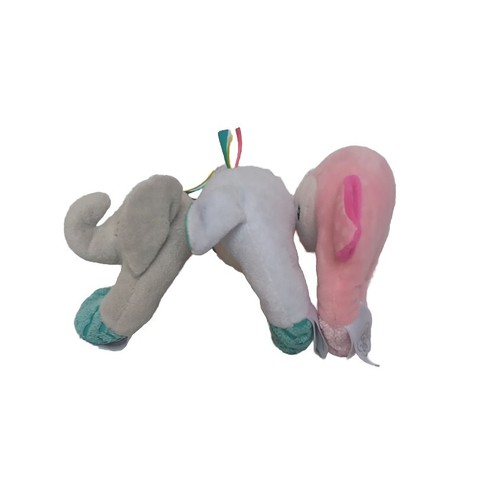 3 Spark Soft Baby Hand Rattles Pre-loved - Picture 4 of 8