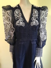 Karen Millen Woven Maxi dress size 8 NWT