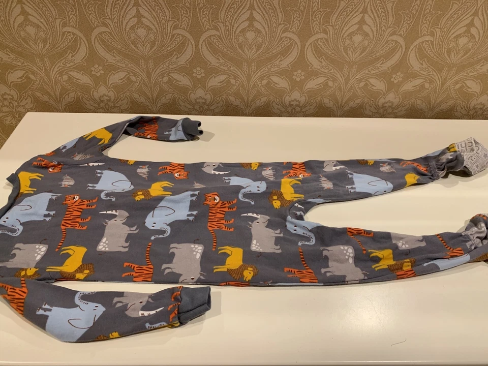 Child Of Mine Baby Boy Size 24 Months One Piece Feet Pajamas Sleepwear — 第 3/4 张图片