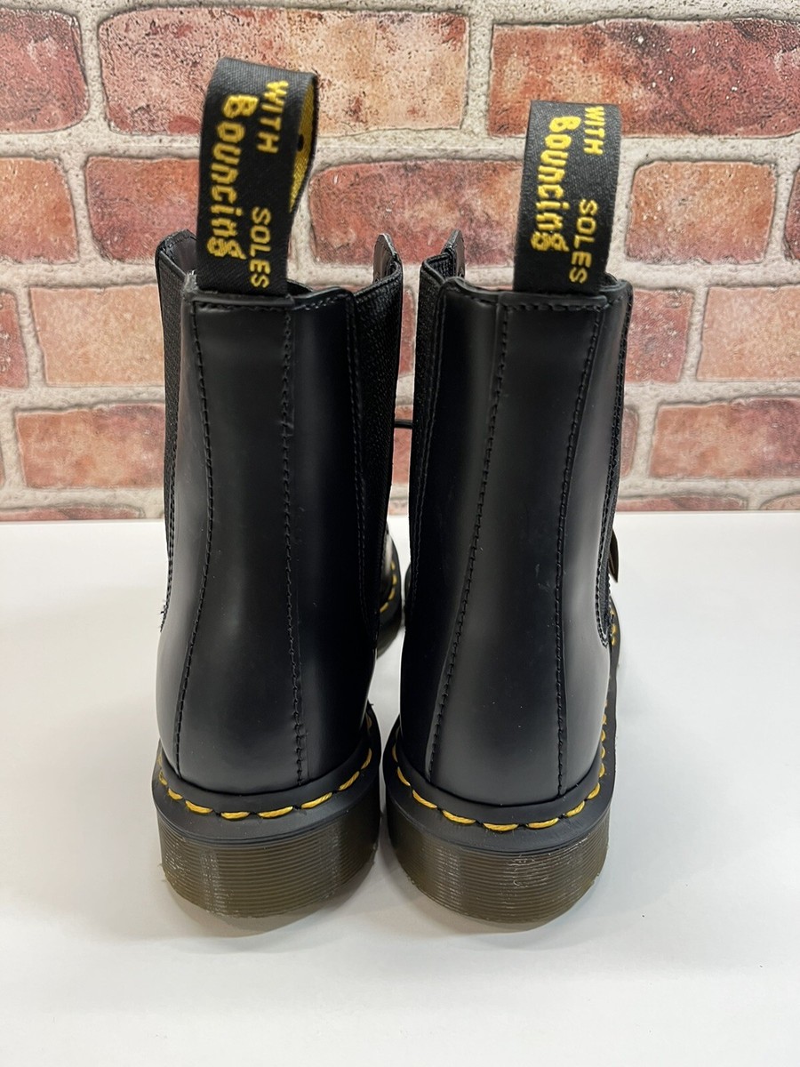 Dr. Martens 1460 HARPER ブラック EU 37 1460 Harper Smooth Leather Lace Up Boots in Black | Dr. Martens