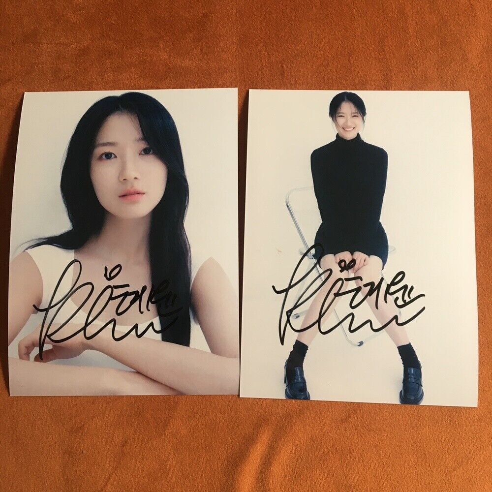 Lovely Runner Kim Hye-yoon Signed Autographed Photo 5*7 inches K