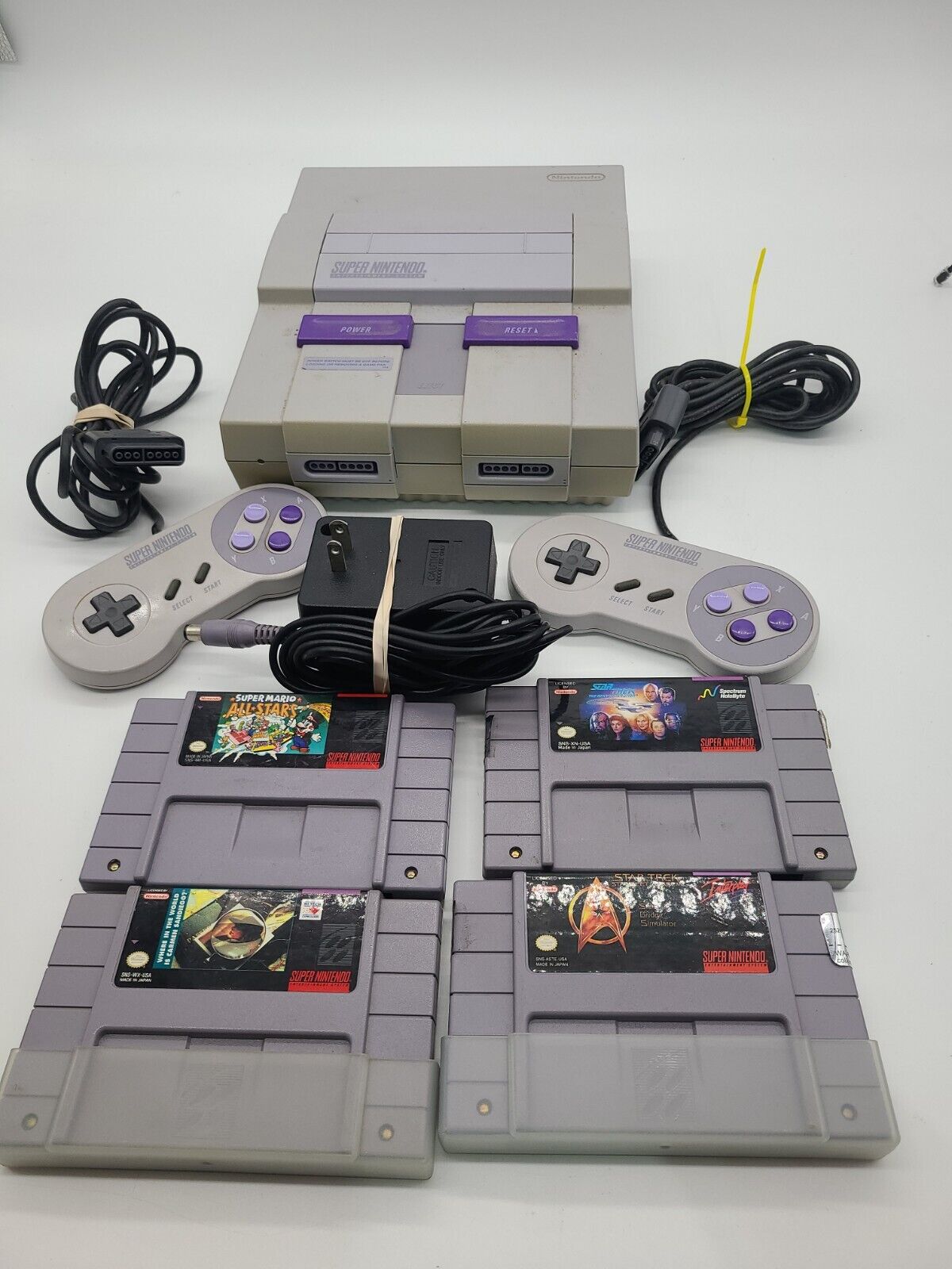  Super Nintendo Console (SNES System) : Unknown: Video Games