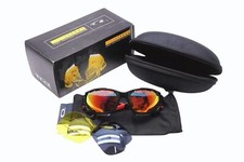 OAKLEY JAW BONE Sunglasses 04-203 Sports Model Black Red Discontinued d615