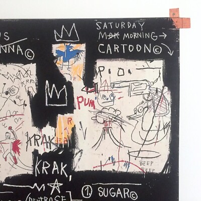JEAN MICHEL BASQUIAT FINE ART LITHOGRAPH PRINT 