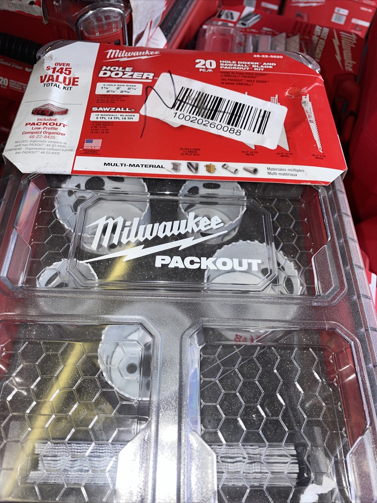 Sawzall Blade Packout Kit 45242594191 