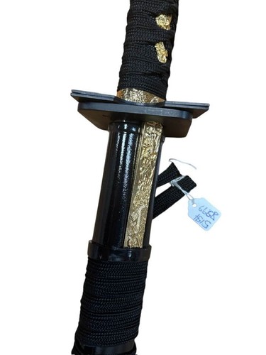 Deluxe Ninja Sword with weapons attached 34" 440 Stainless Blade 3/4 tang - Picture 9 of 11