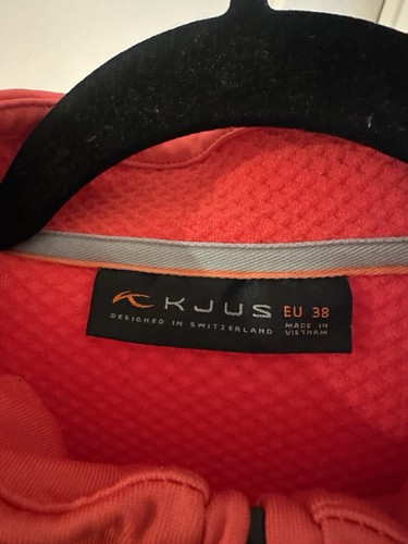 Kjus ladies “diamond” jacket in red size 38/ M - Picture 3 of 5