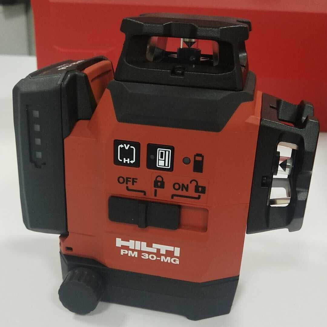 Hilti green laser level PM 30-MG Multi-line laser with 3 green 360