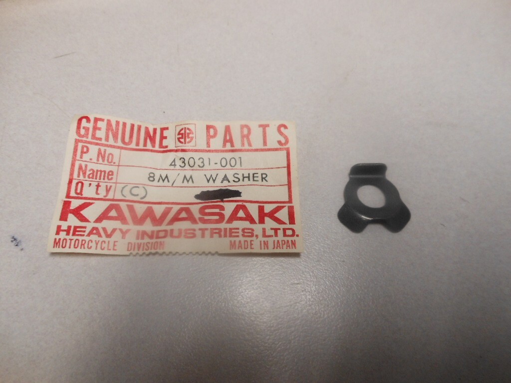 こなは NOS Kawasaki 8MM Lock Washer 69-75 H1 72-75 H2 76-77 KZ900 43031