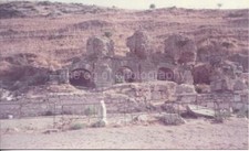 FOUND PHOTOGRAPH Color ROMAN BATHS Original ESPHESUS RUINS 24 60 Y