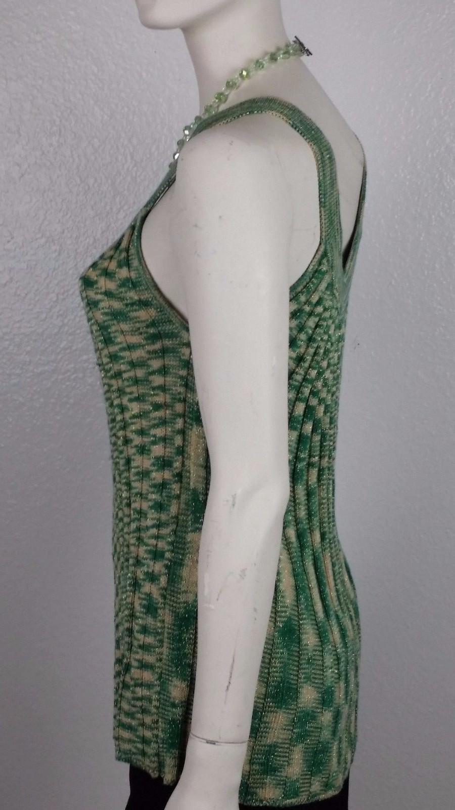 Tank Size Signs RAMPAGE KNIT PULLOVER TANK TOP BLOUSE Size M sleeveless V~neck | eBay