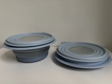Rubbermaid Collapsible Food Container; 590ml (2.5 cup); Blue