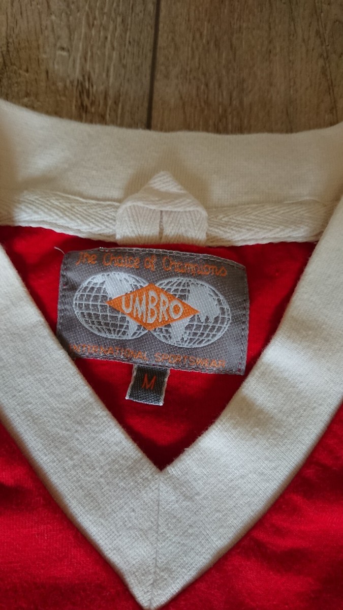 Umbro Vintage 90s MANCHESTER UNITED 1957/58 Home T Shirt Umbro Vintage 90s MANCHESTER UNITED 1957/58 Home T Shirt