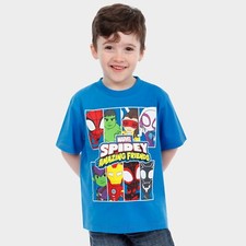 Marvel Spidey And Friends T-Shirt | Spider-Man T Shirt For Boys | Spiderman Tee