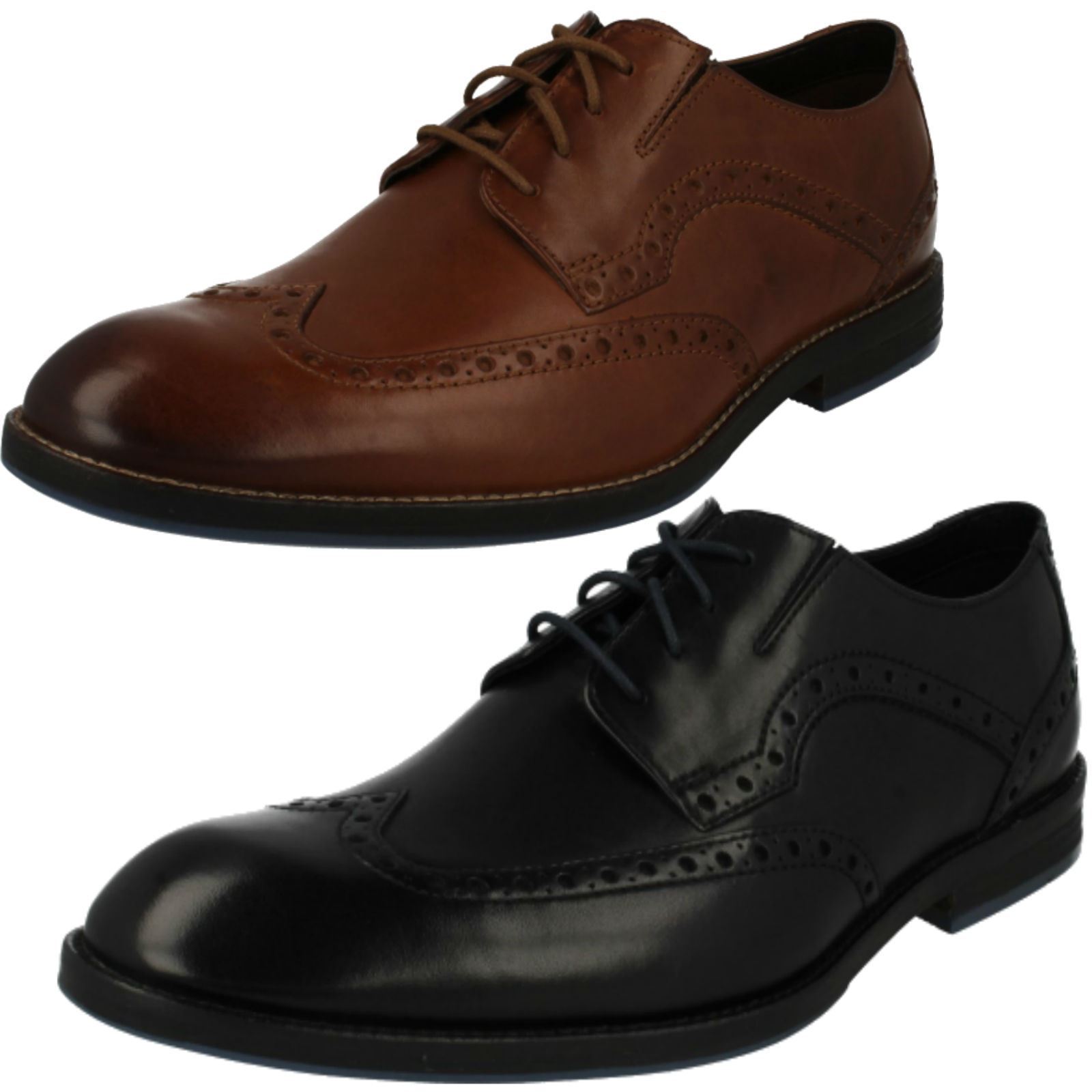 Men's Clarks Formal Lace Up Brogue Shoes The Style - Prangley Limit Men's Clarks Formal Lace Up Brogue Shoes The Style - Prangley Limit