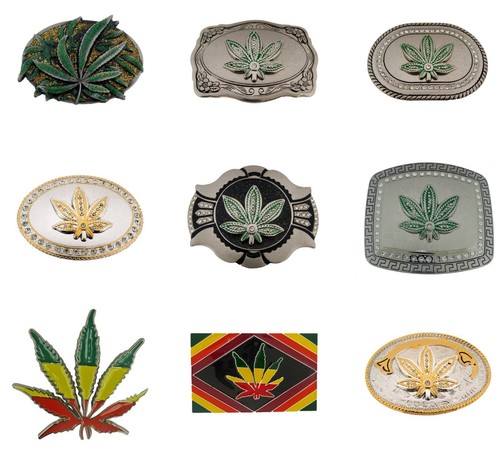 Bikers Weeds Rasta Juddah Reggae Culture Musician Belt Buckles Halloween Party - Picture 2 of 122