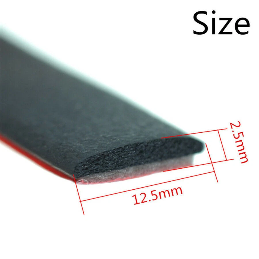 Selante de para-brisa de carro 3M teto solar de borracha triangular vedação de janela tiras seladas - Imagem 4 de 4