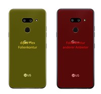 2X Schutzfolie FüR Lg G8 Thinq RüCkseite Inkl. Rundung Flex Folie Dipos Display