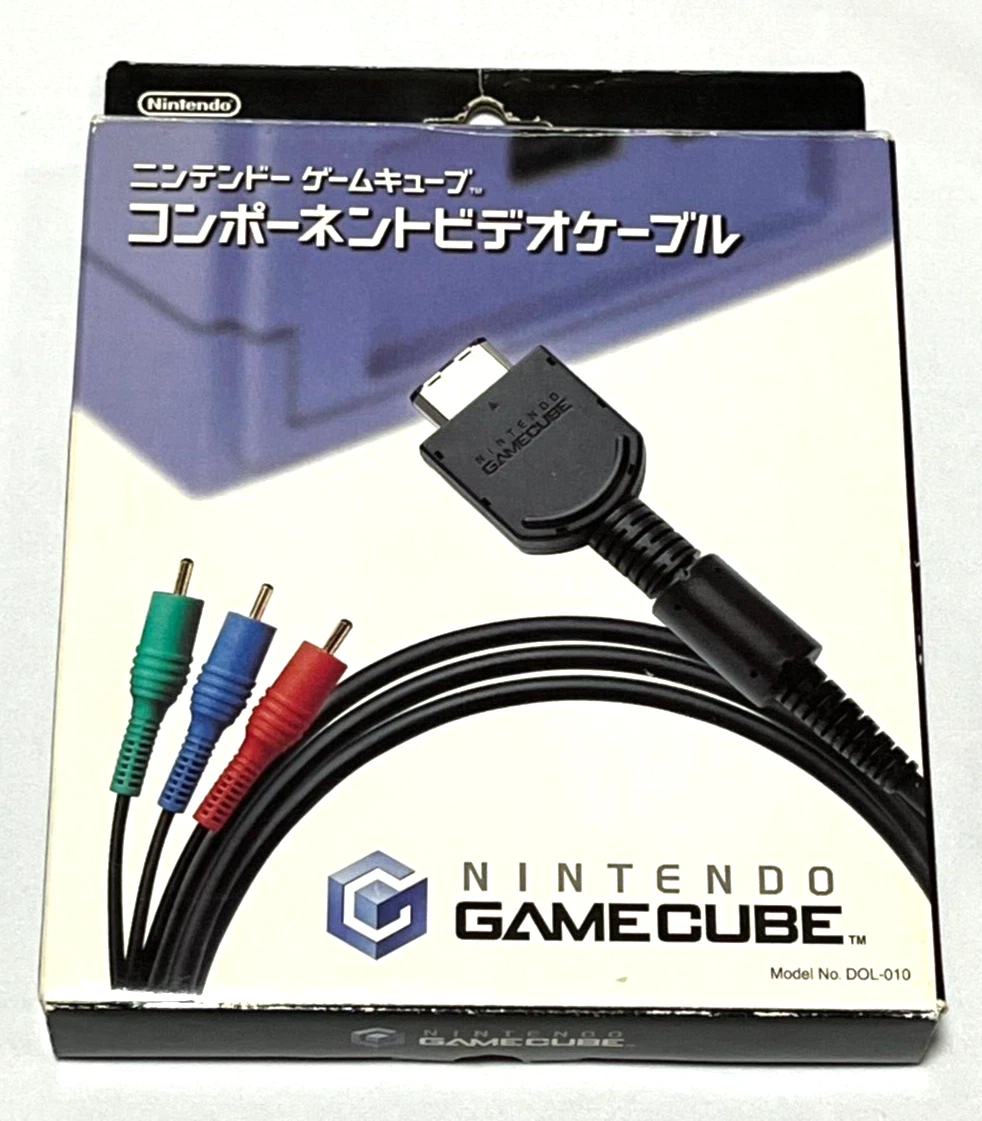 ゲームキューブ D端子ビデオケーブル　DOL-009 ニンテンドー ゲームキューブ D端子ビデオケーブル DOL-009