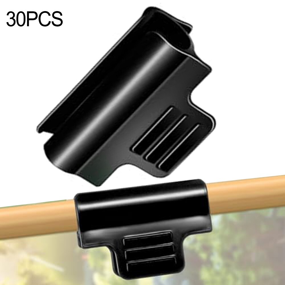 Rust resistant Pipe Clamps for Garden Hoops and Row Cover Support Set