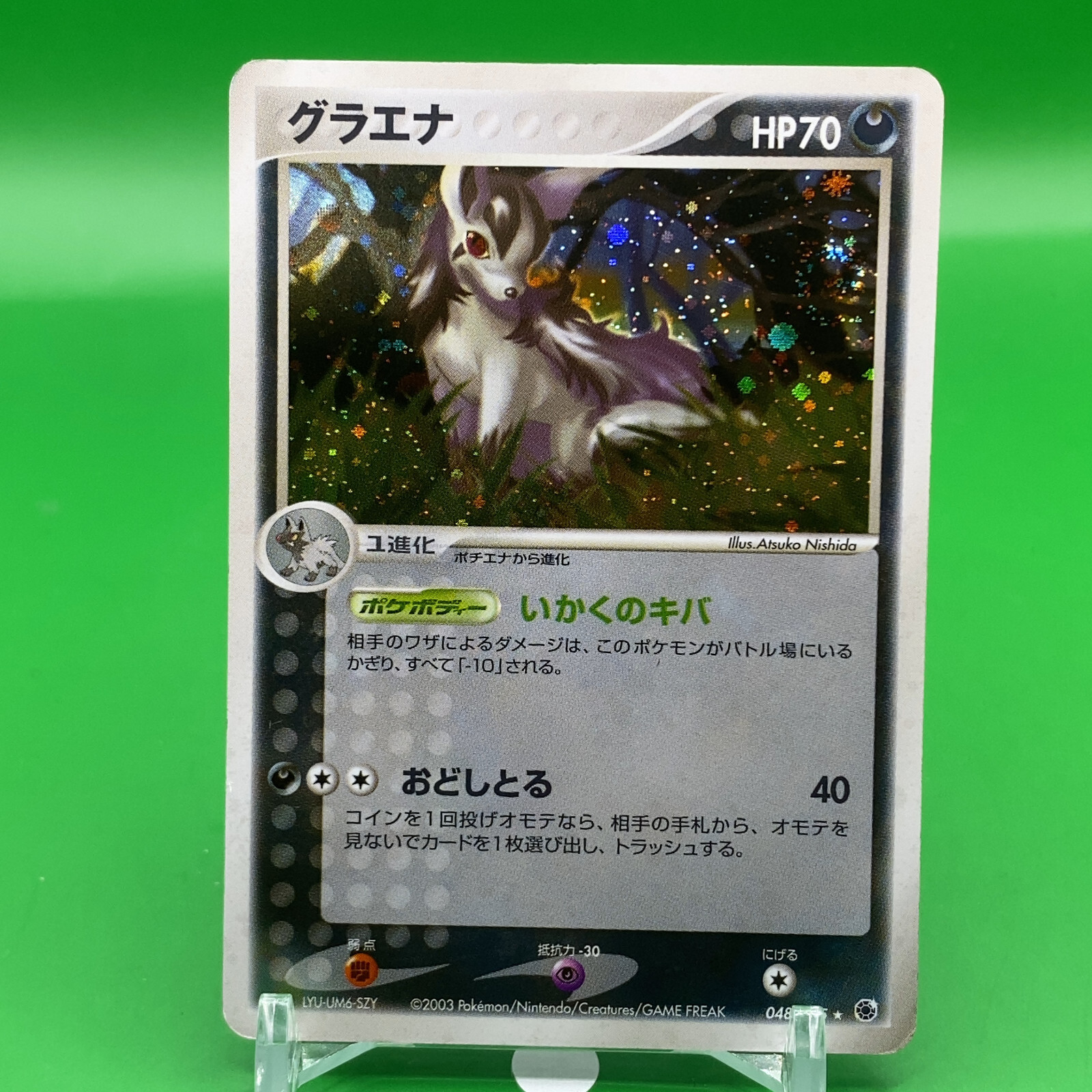 Mightyena TCG Pokemon Card Game Japanese Japan Nintendo Anime F/S c