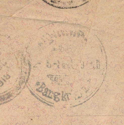 1918 SIAM THAILAND COVER TO SEREMBAN MALAYA, PENANG & STRAITS CENSOR SEALS B1AG2 - Picture 20 of 24