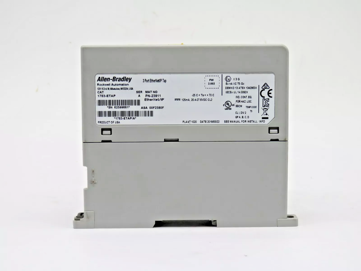 取引 Allen Bradley 1783-ETAP Embedded Switch, 20.4-27.6V DC, 4.8W