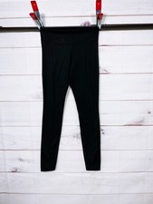 Under Armour Womens Crop Leggings Size S Black Skinny Leg Pull On