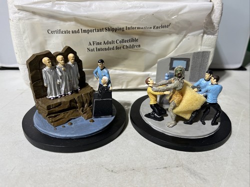 Hawthorne Village ~ Diorama ~ Star Trek ~ "Mantrap" USS Enterprise Menagerie SET