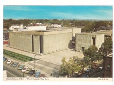 Confederation Centre, Charlottetown, Prince Edward Island, 1980 Chrome Postcard