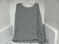 Adore Me  Women's Lyanna Long Sleeve P.J. Top Size 1X Heather Gray New!!