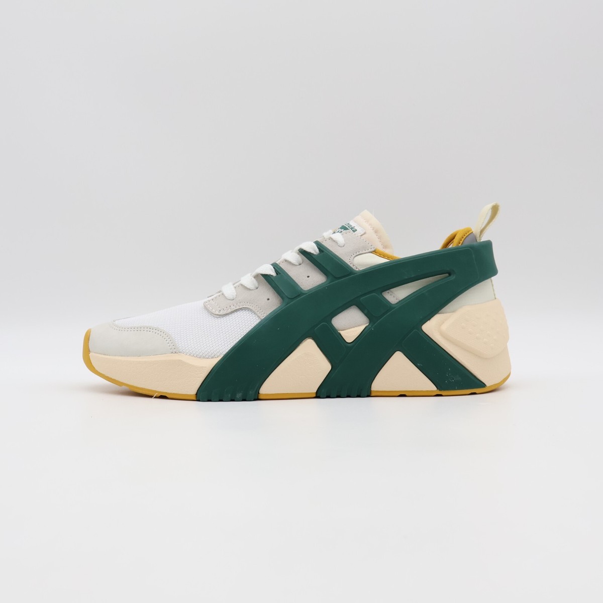 1183A795-102 Onitsuka Tiger Big Logo Trainer 2.0 White Pine Green