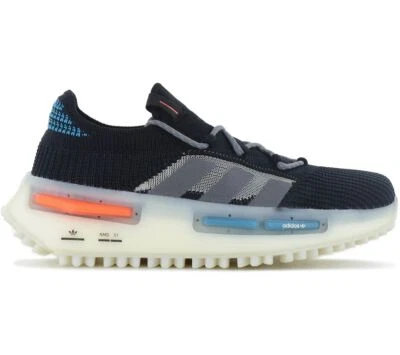 adidas Originals NMD S1 - Herren Sneaker Schwarz FZ5706 R1 Sport Freizeit Schuhe - Bild 1 von 4