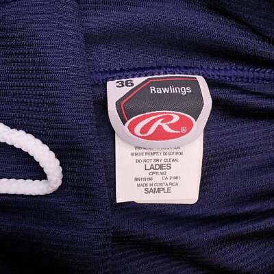 Rawlings Shorts Womens 36 Navy Blue Baseball Athletic New | eBay