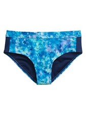 NWT Athleta Girl Daybreak Delphinium Blue Bikini Swim Bottoms size 14 XL