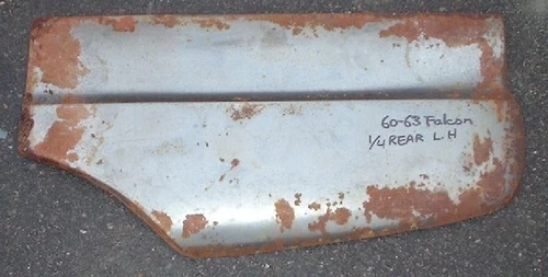 60 61 62 63  Ford Falcon Left Quarter Panel Rear Section