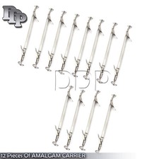 12 Pieces Of AMALGAM CARRIER Double Ended Mini 1.5mm / Regular 2mm