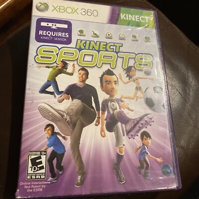 Kinect Sports (Xbox 360, 2010) Complete