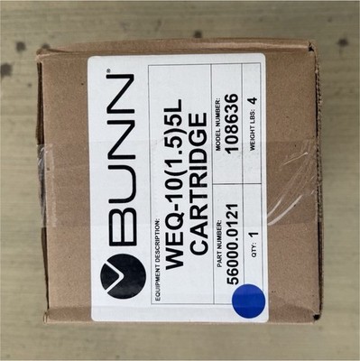 Bunn WEQ-10(1.5)5L Sediment Water Filter Cartridge 5 Micron 56000.0121