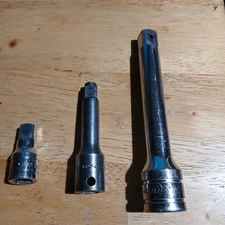 Snap-On Tools 3/8” Drive Extensions 2 pc SET / 2” & 6” Knurled, FXK6 & FX2